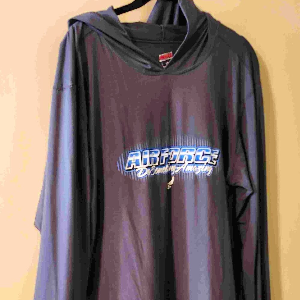 Air Force Hoodie Never Worn but Washed Mens Large Soffe